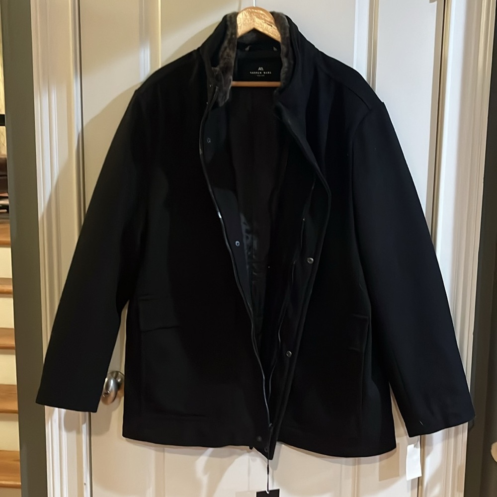 💥FLASH DEAL💥 Limited time offer- $100 NWT - Andrew Marc’s removable Fur collar - Picture 7 of 7